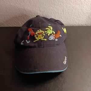 GORGEOUS NEW Cairns Embroidered Critter Kids Cotton Cap From Australia.